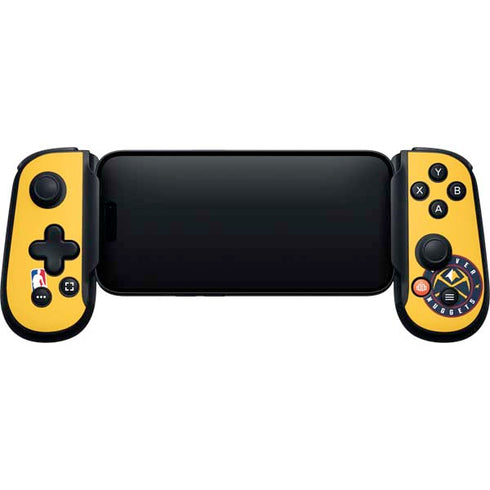 NBA Denver Nuggets Standard - Blue Backbone One for iPhone Game Controller Skin